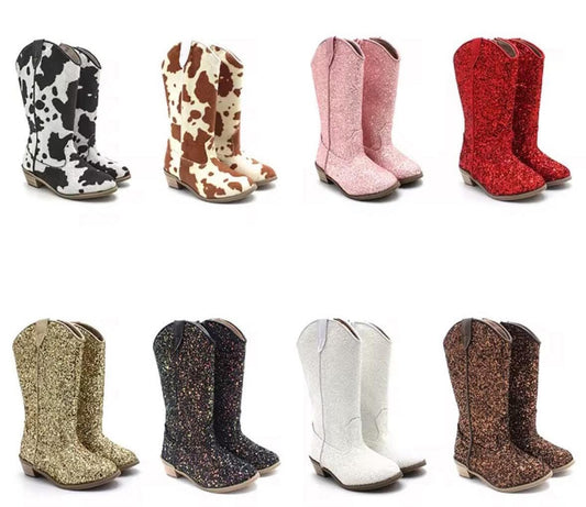 Glitter Cowgirl Boots